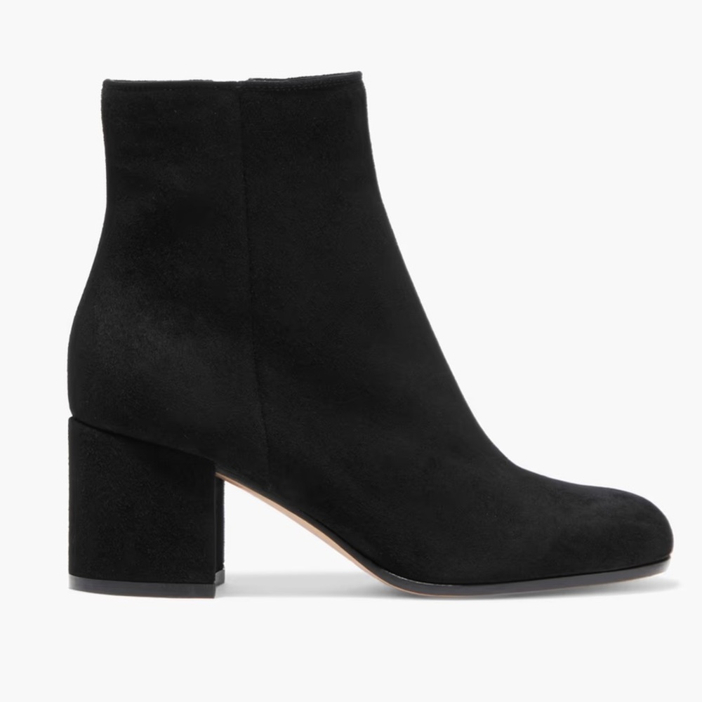 Gianvito Rossi Margaux 60mm Black Suede Booties